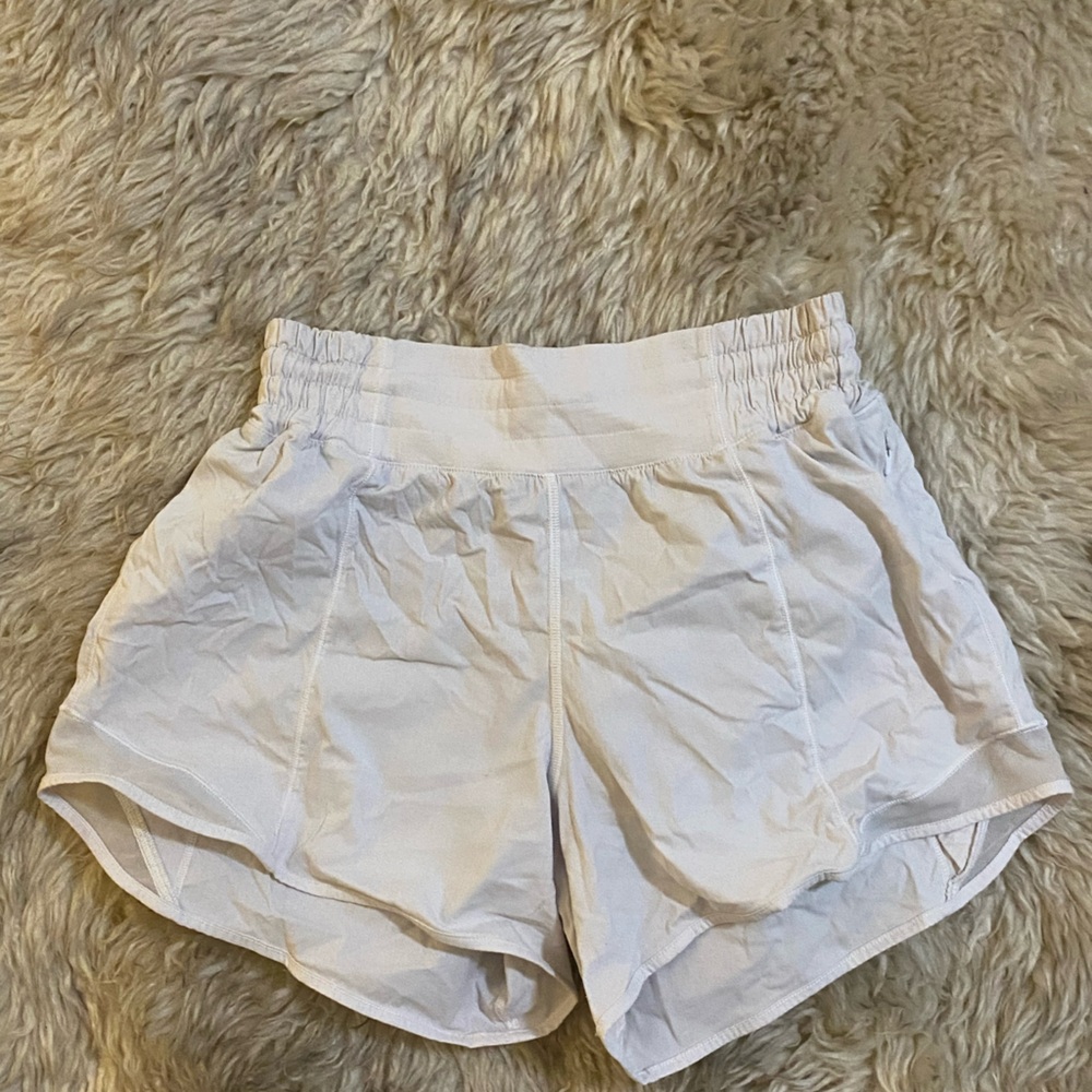 lululemon athletica White Athletic Shorts